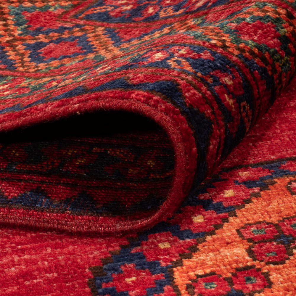 Afghaans tapijt - 180 x 124 cm - rood