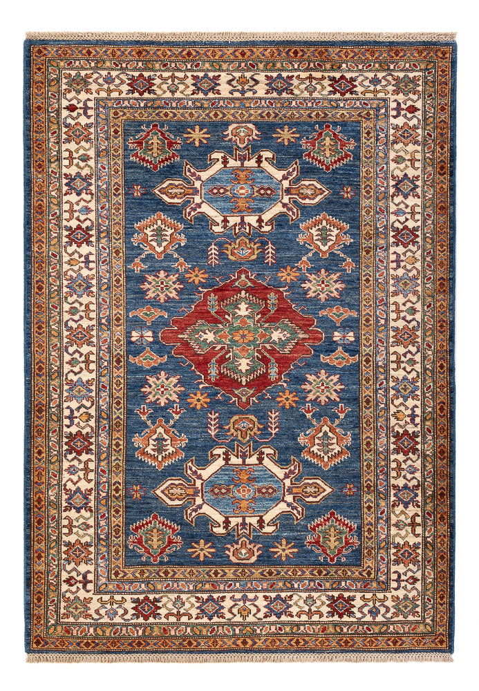 Ziegler Tapijt - Kazak - Koninklijke - 170 x 122 cm - donkerblauw