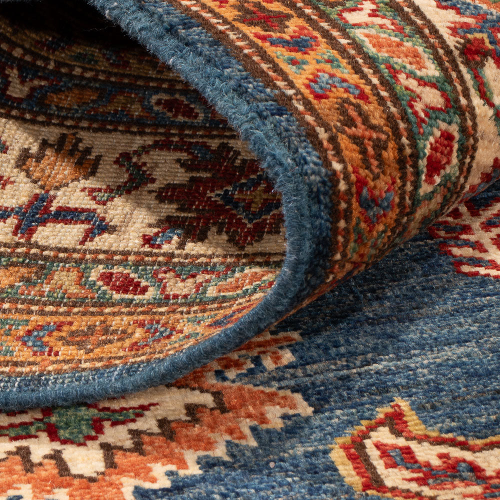 Ziegler Tapijt - Kazak - Koninklijke - 170 x 122 cm - donkerblauw