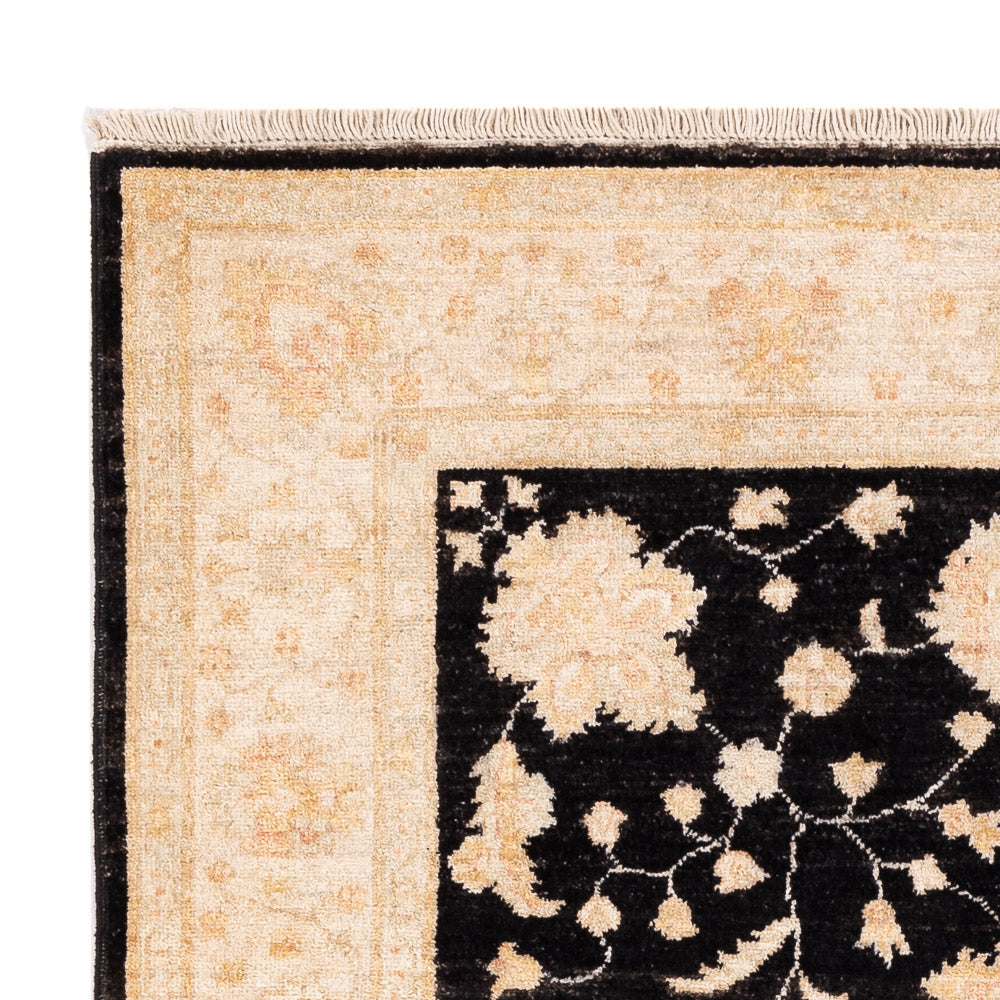 Ziegler tapijt - 175 x 118 cm - zwart