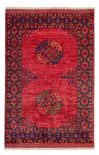 Afghaans tapijt - 182 x 122 cm - rood