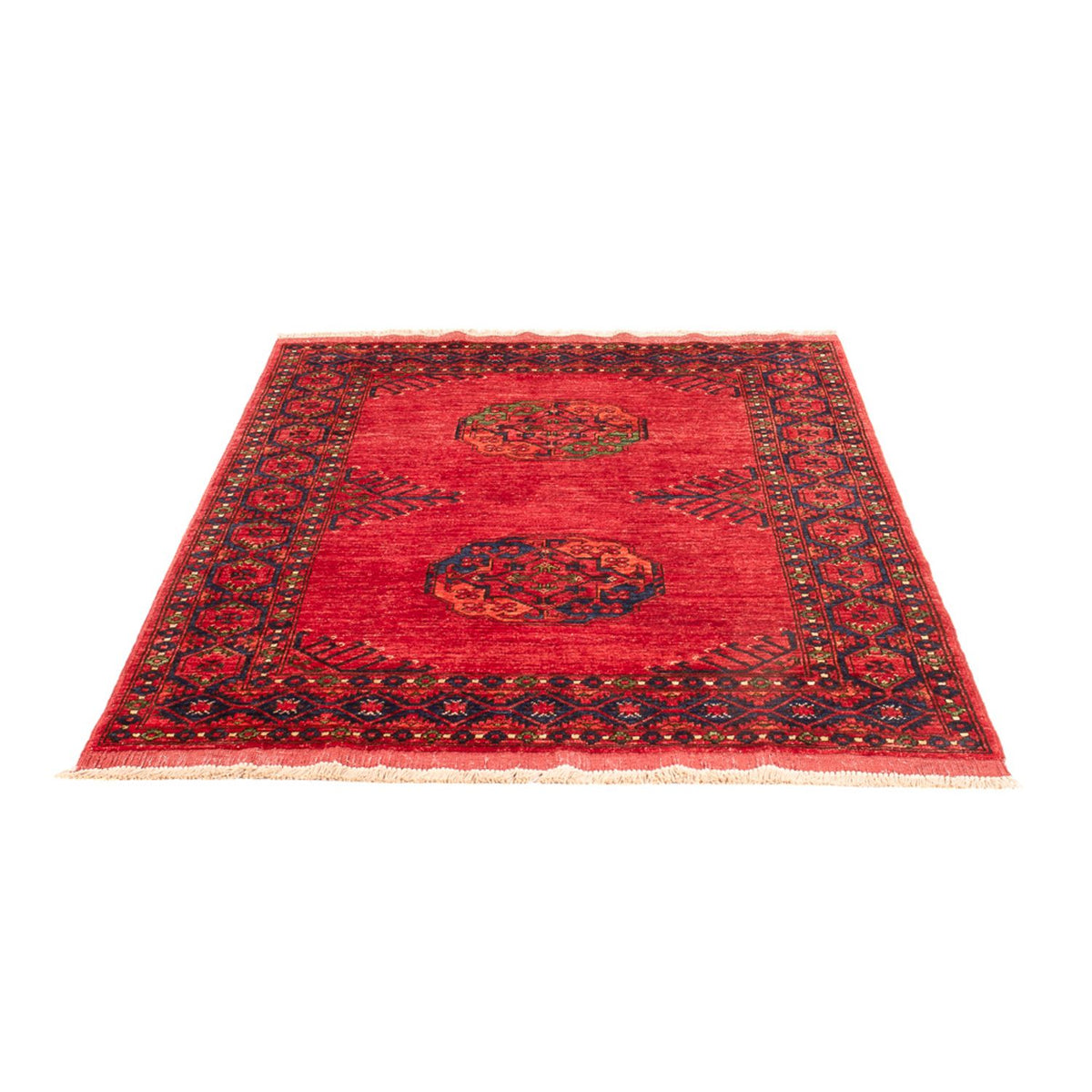Afghaans tapijt - 182 x 122 cm - rood