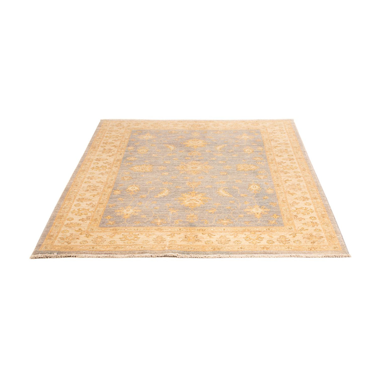 Ziegler tapijt - 174 x 122 cm - benzine blauw