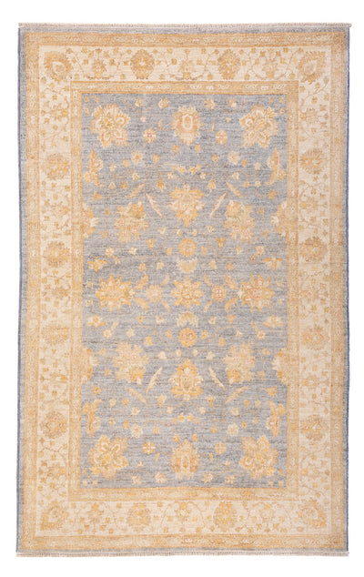 Ziegler tapijt 116x187cm - Oosters Tapijt - benzine blauw