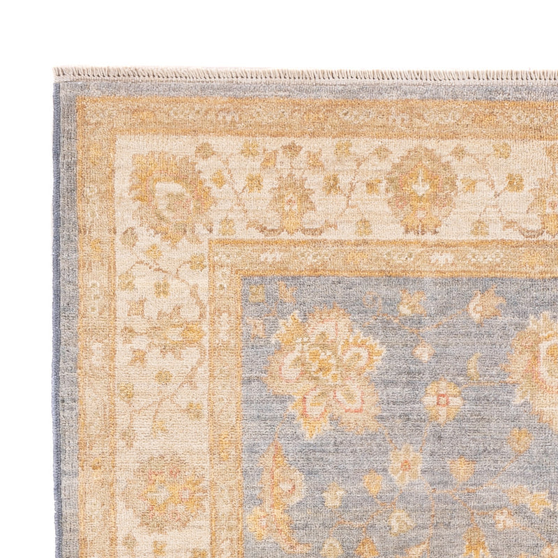 Ziegler tapijt - 187 x 116 cm - benzine blauw