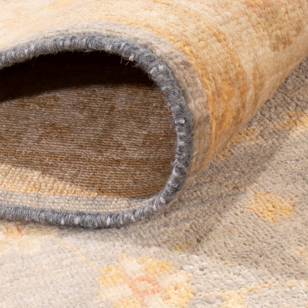 Ziegler tapijt - 187 x 116 cm - benzine blauw