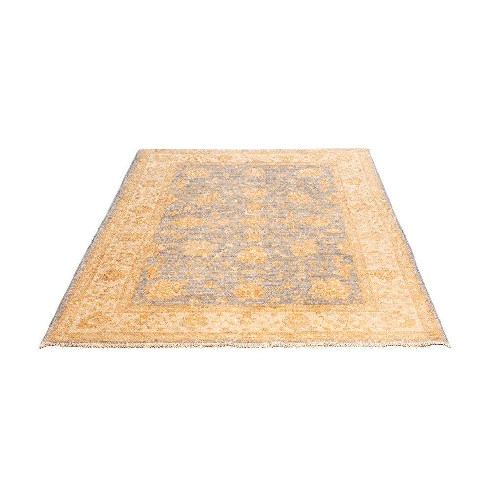 Ziegler tapijt - 187 x 116 cm - benzine blauw