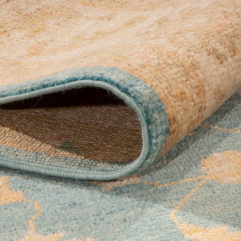 Ziegler tapijt - 177 x 122 cm - zee blauw