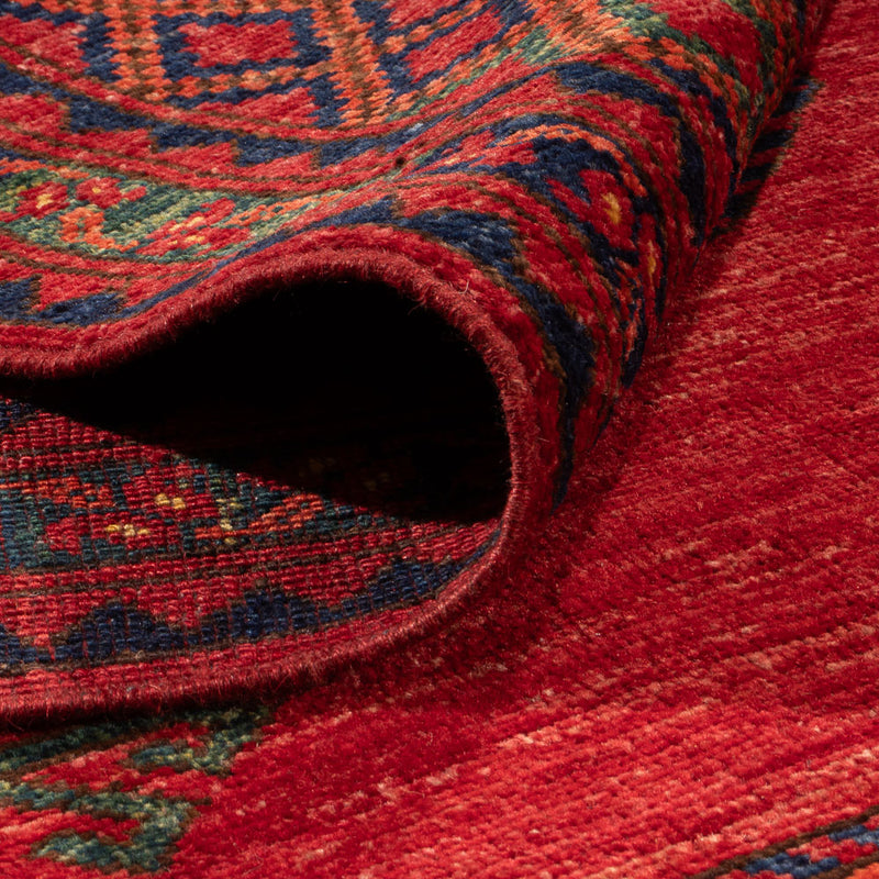 Afghaans tapijt - Kunduz - 317 x 213 cm - rood