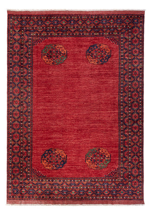 Afghaans tapijt - Kunduz - 296 x 217 cm - rood