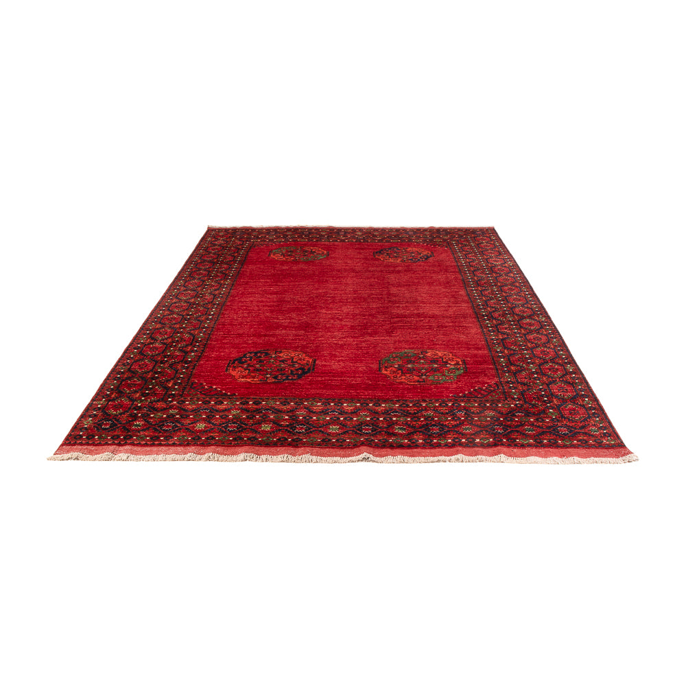 Afghaans tapijt - Kunduz - 296 x 217 cm - rood