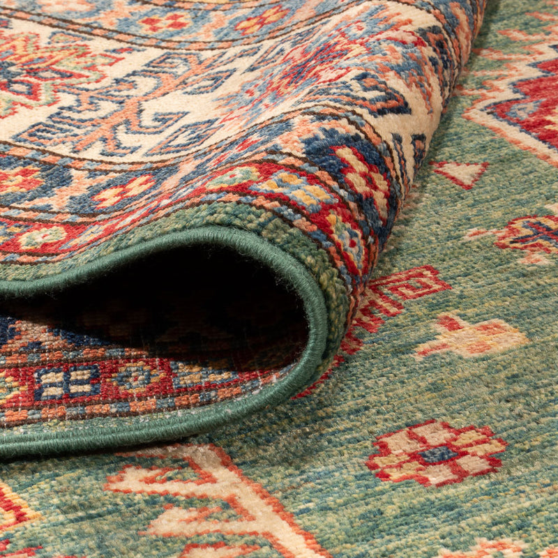 Ziegler Tapijt - Kazak - 290 x 198 cm - lichtgroen