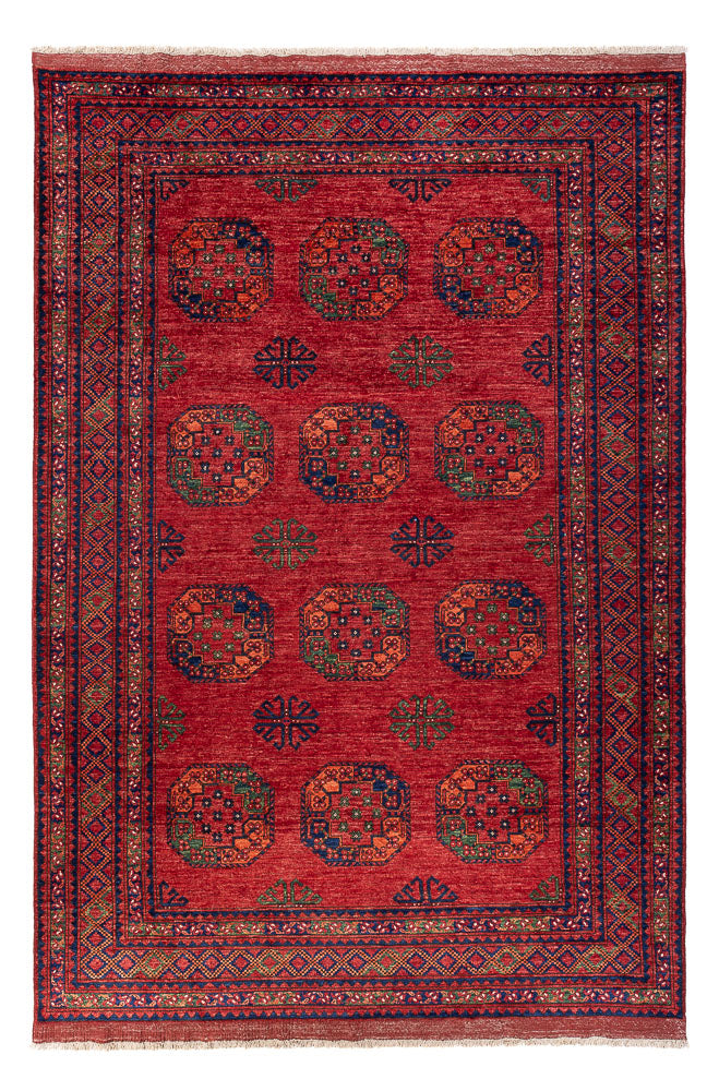 Afghaans tapijt - Kunduz - 307 x 207 cm - rood