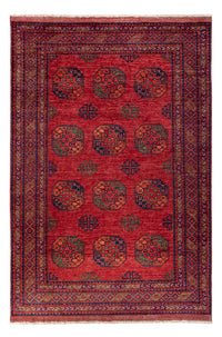 Afghaans tapijt - Kunduz - 307 x 207 cm - rood