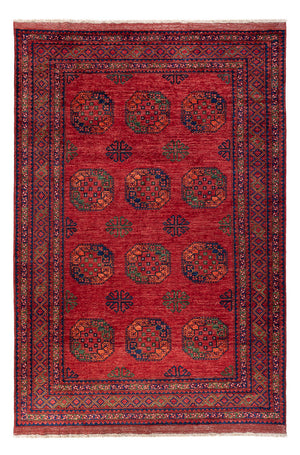Afghaans tapijt - Kunduz - 307 x 207 cm - rood