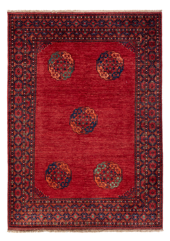 Afghaans tapijt - Kunduz - 291 x 212 cm - rood