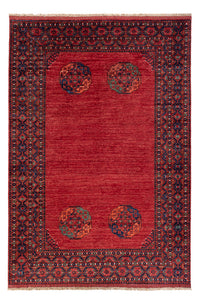 Afghaans tapijt - Kunduz - 294 x 203 cm - rood