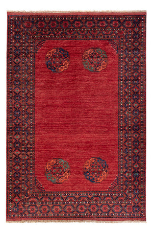 Afghaans tapijt - Kunduz - 294 x 203 cm - rood