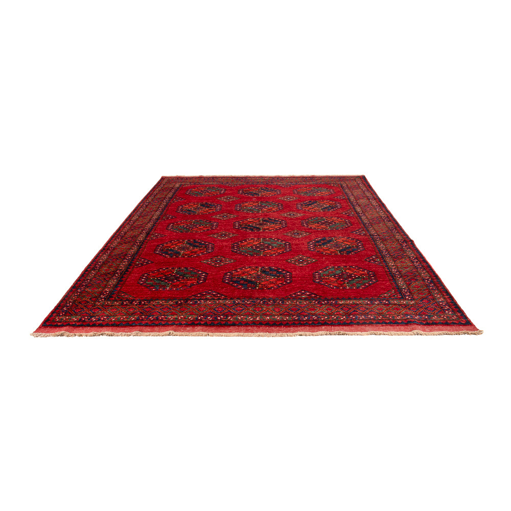 Afghaans tapijt - Kunduz - 297 x 207 cm - rood