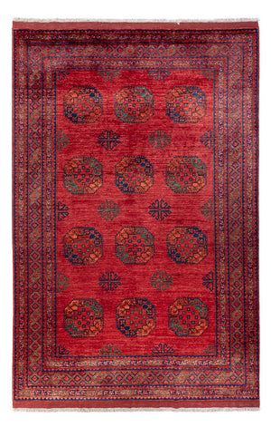 Afghaans tapijt - Kunduz - 305 x 203 cm - rood