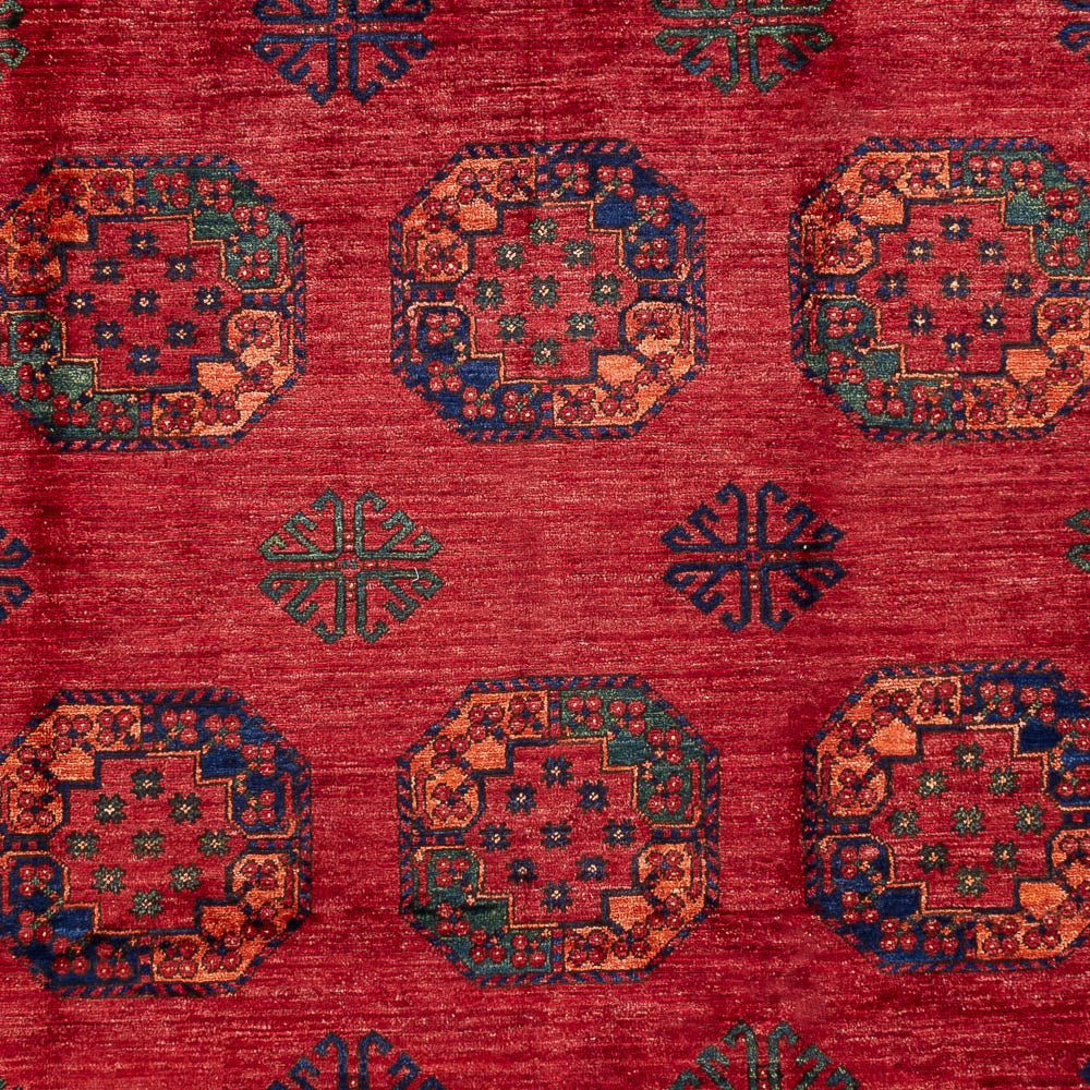 Afghaans tapijt - Kunduz - 300 x 201 cm - rood