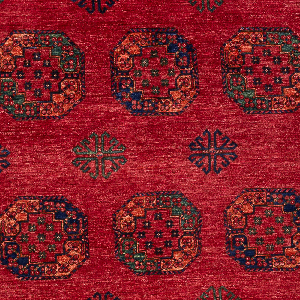 Afghaans tapijt - Kunduz - 298 x 201 cm - rood