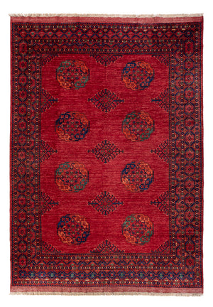 Afghaans tapijt - Kunduz - 299 x 220 cm - rood