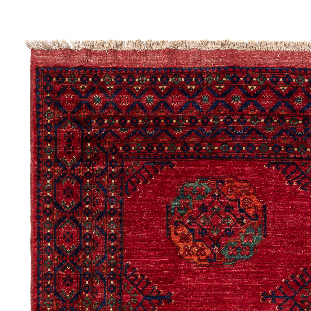 Afghaans tapijt - Kunduz - 299 x 220 cm - rood