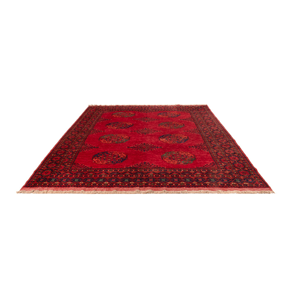Afghaans tapijt - Kunduz - 299 x 220 cm - rood
