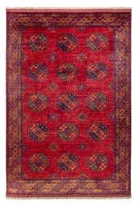 Afghaans tapijt - Kunduz - 301 x 200 cm - rood
