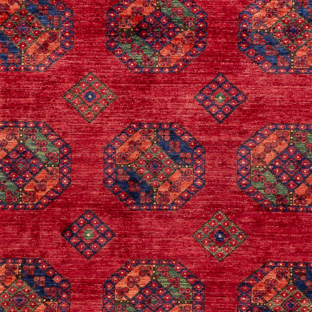 Afghaans tapijt - Kunduz - 301 x 200 cm - rood