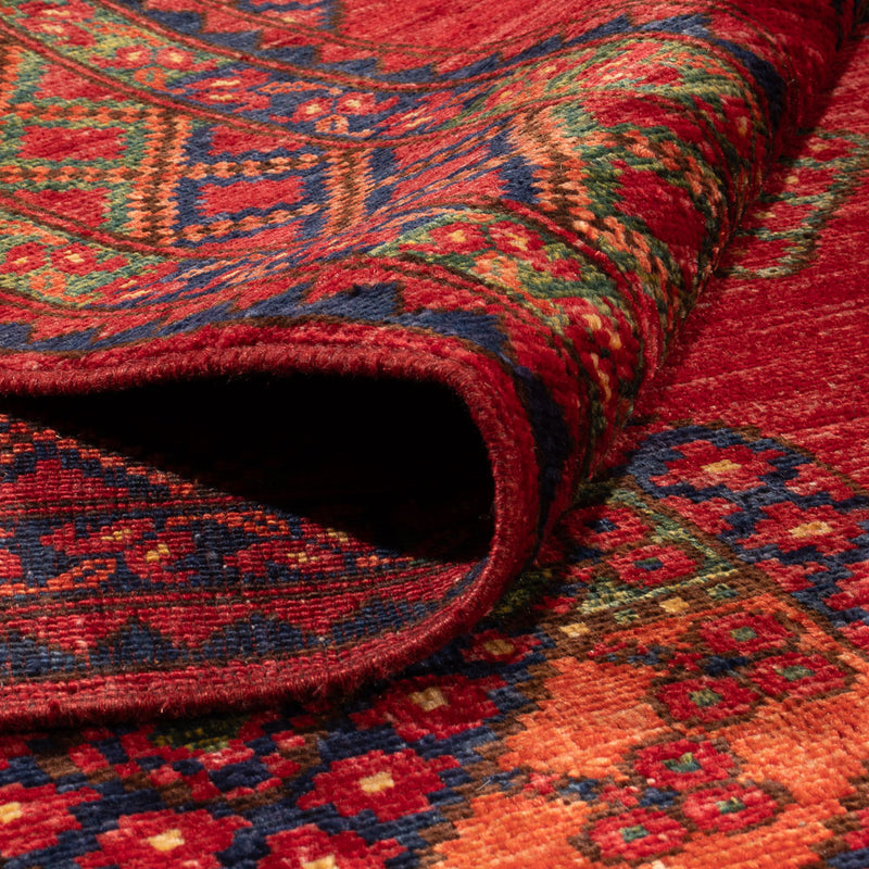 Afghaans tapijt - Kunduz - 301 x 200 cm - rood