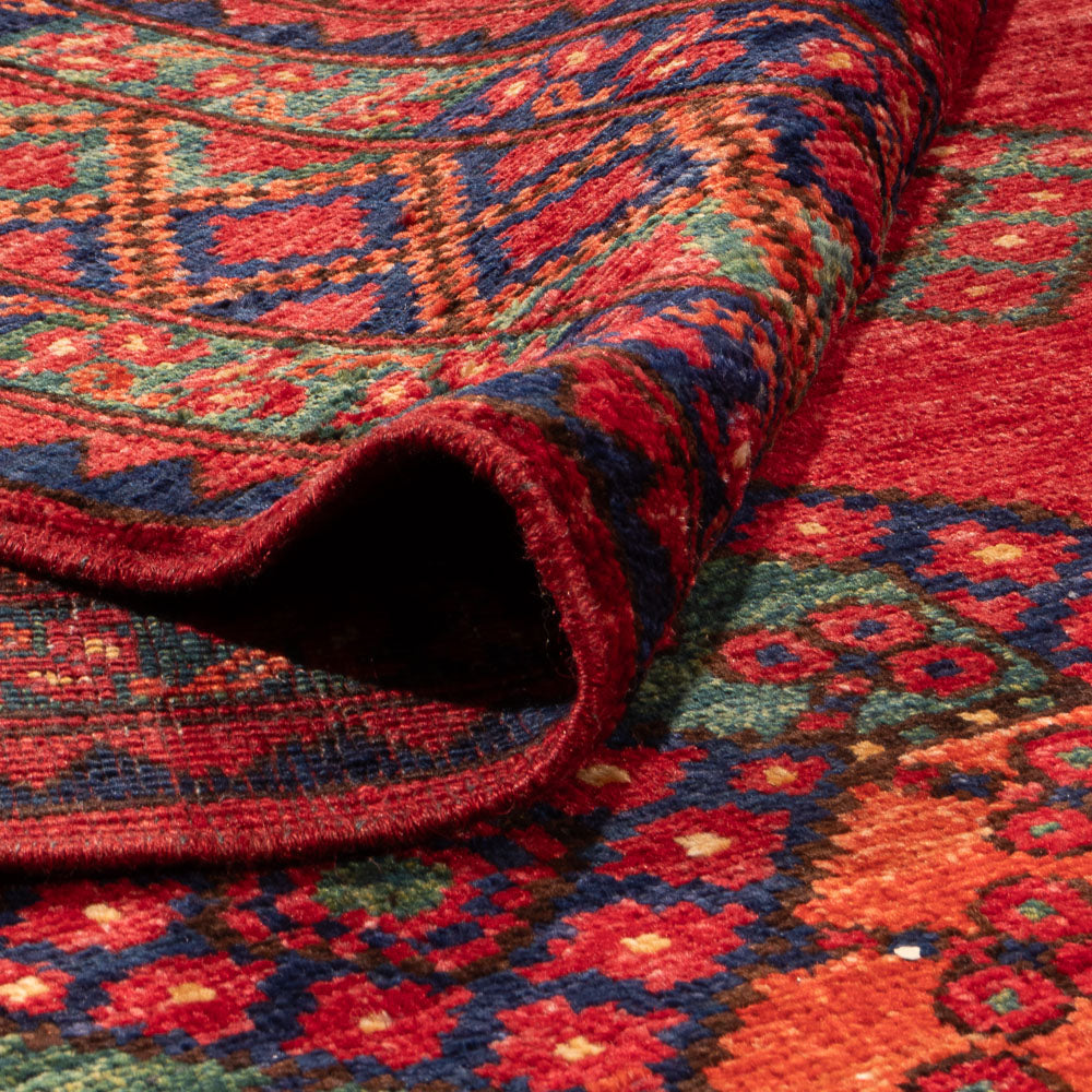 Afghaans tapijt - Kunduz - 300 x 206 cm - rood