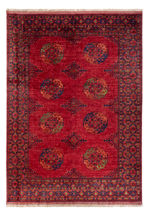 Afghaans tapijt - Kunduz - 296 x 214 cm - rood