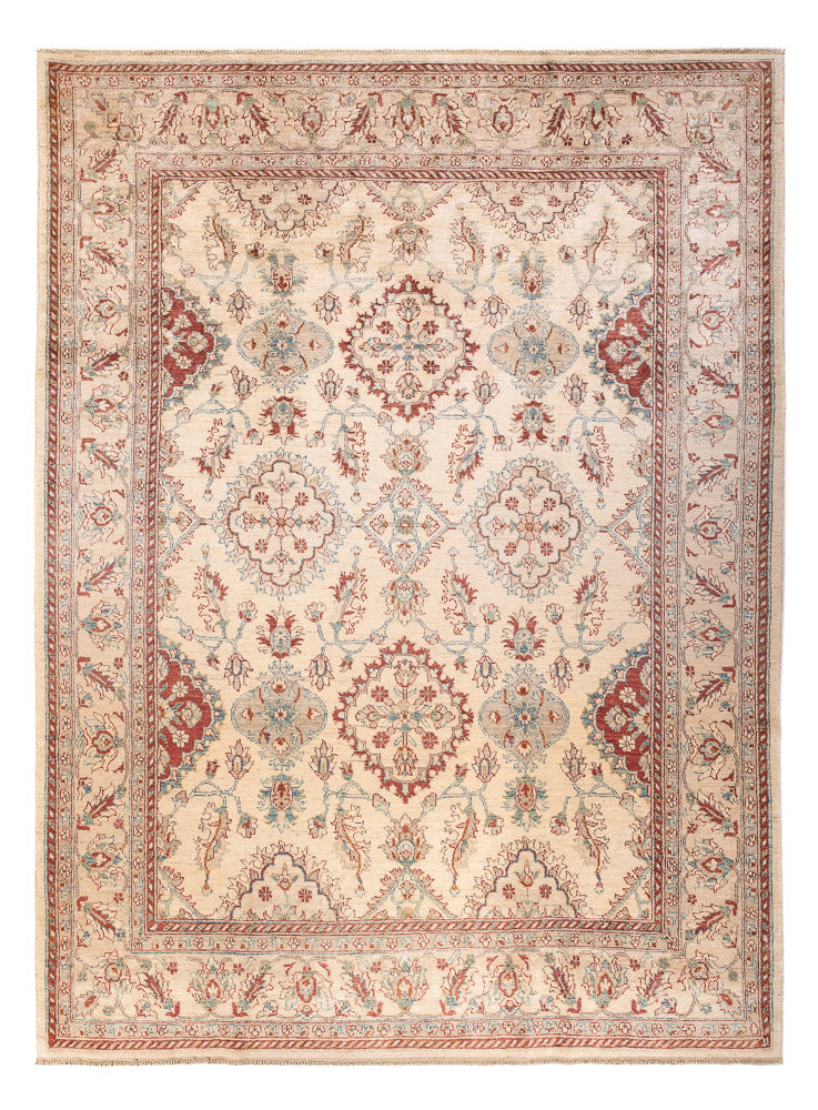 Ziegler tapijt - 265 x 203 cm - licht beige