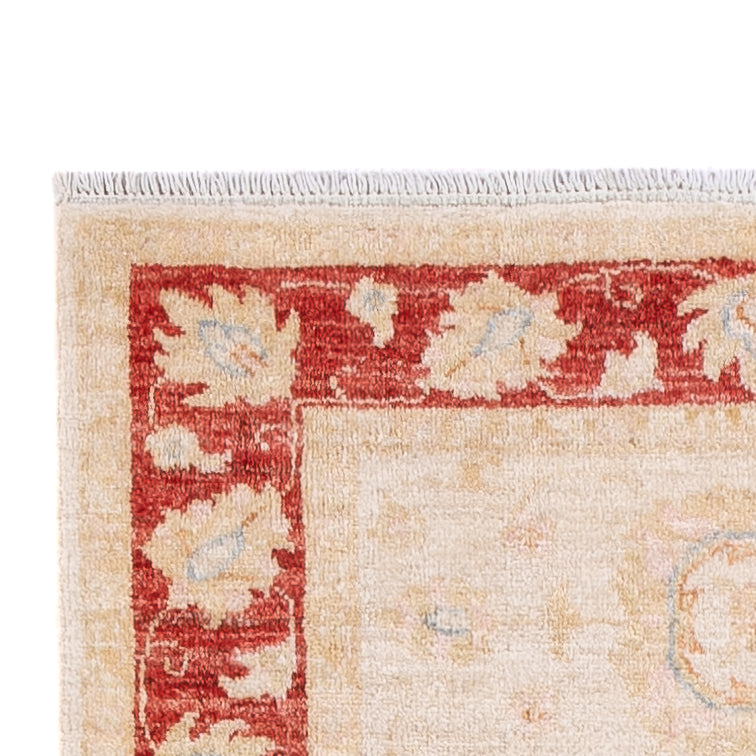 Loper Ziegler tapijt - 291 x 85 cm - beige