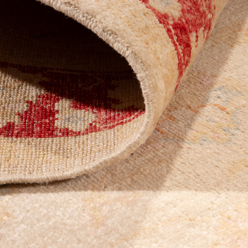 Loper Ziegler tapijt - 291 x 85 cm - beige