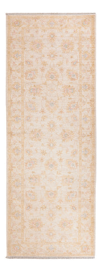 Loper Ziegler tapijt - 247 x 86 cm - beige