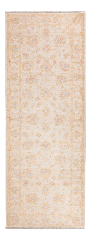 Loper Ziegler tapijt - 247 x 86 cm - beige