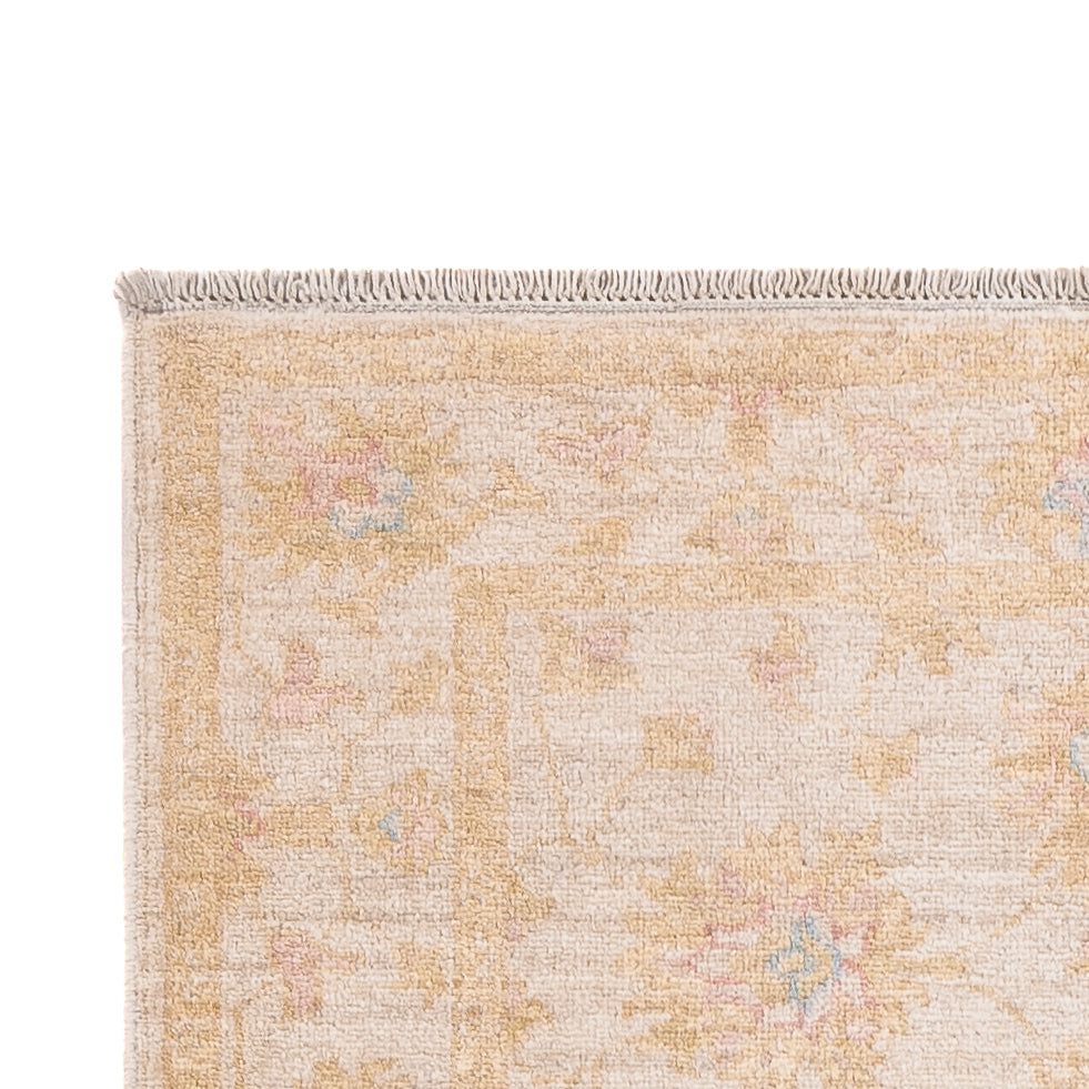 Loper Ziegler tapijt - 247 x 86 cm - beige
