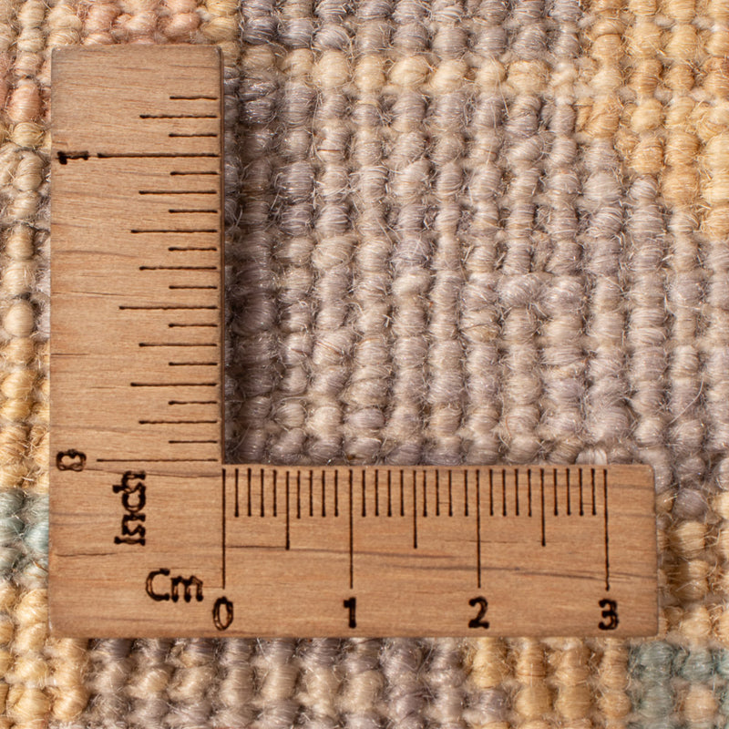 Loper Ziegler tapijt - 298 x 79 cm - benzine blauw