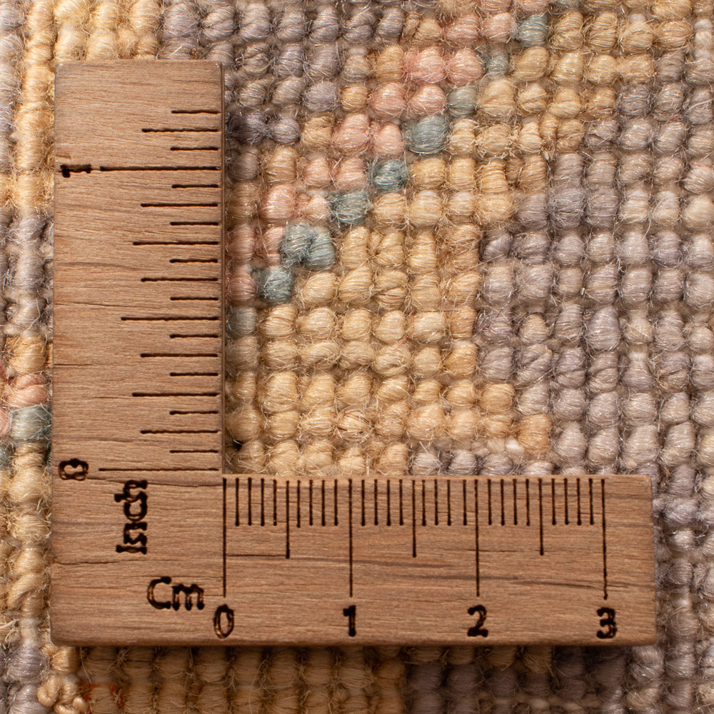 Loper Ziegler tapijt - 298 x 77 cm - benzine blauw