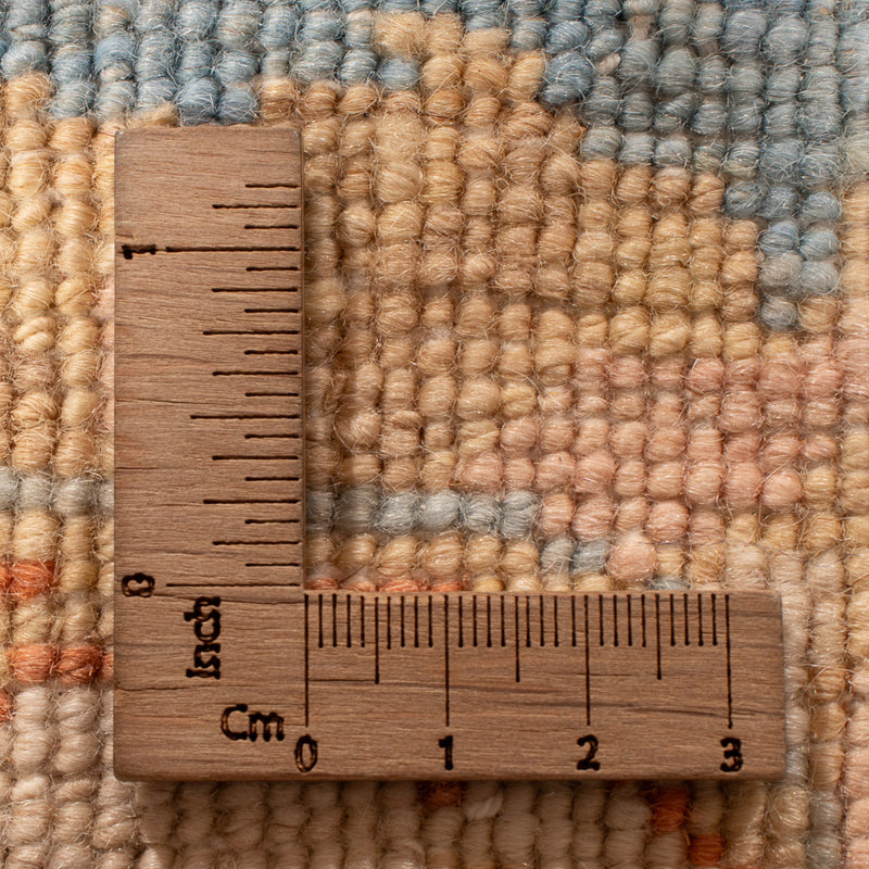 Loper Ziegler tapijt - 287 x 83 cm - blauw