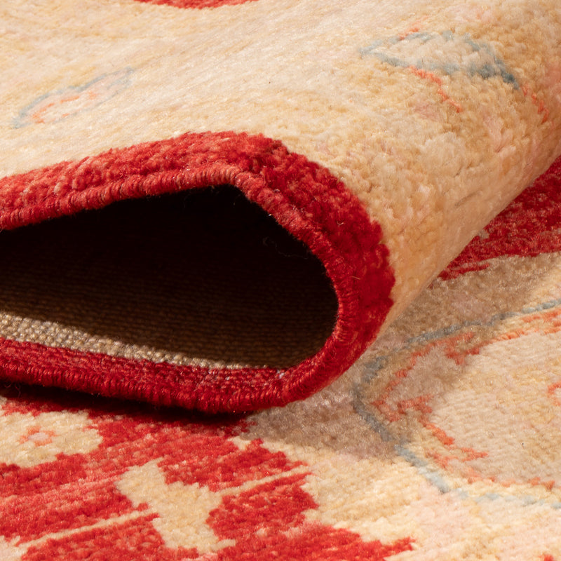 Loper Ziegler tapijt - 289 x 84 cm - rood