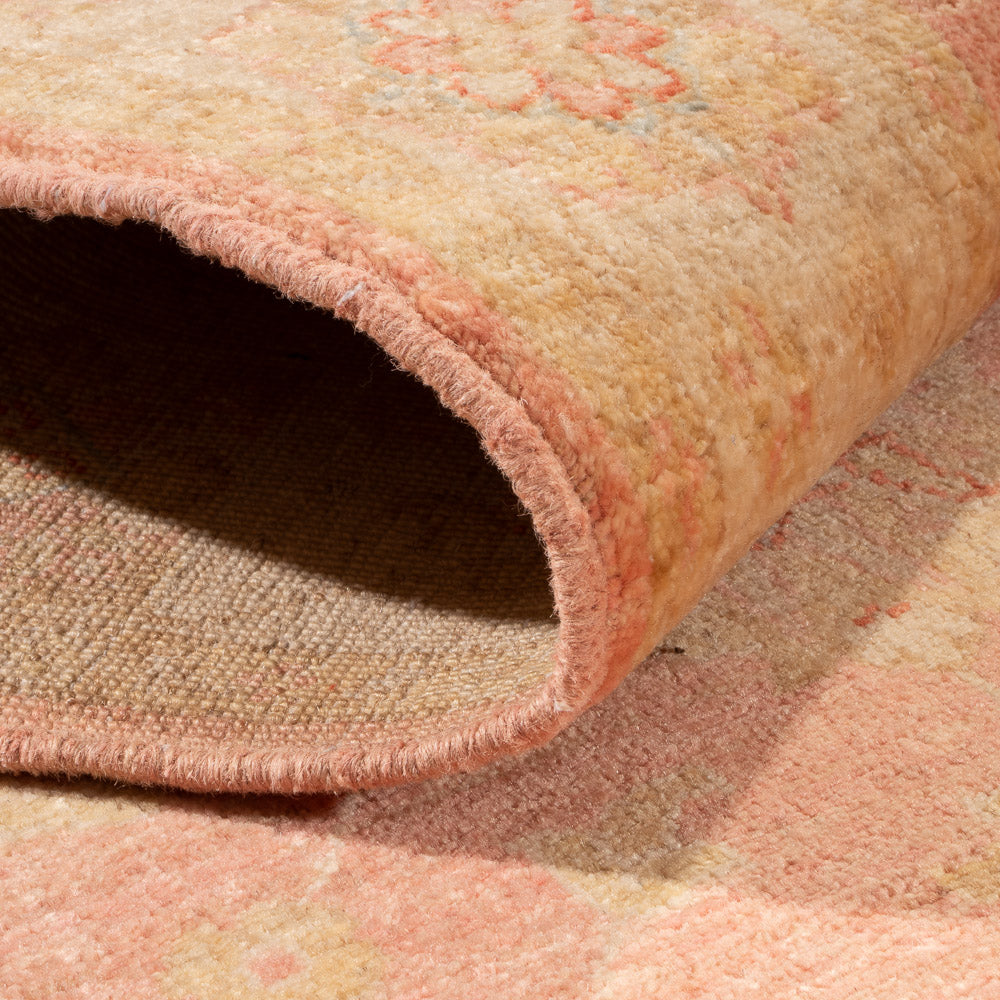 Loper Ziegler tapijt - 301 x 84 cm - licht rood