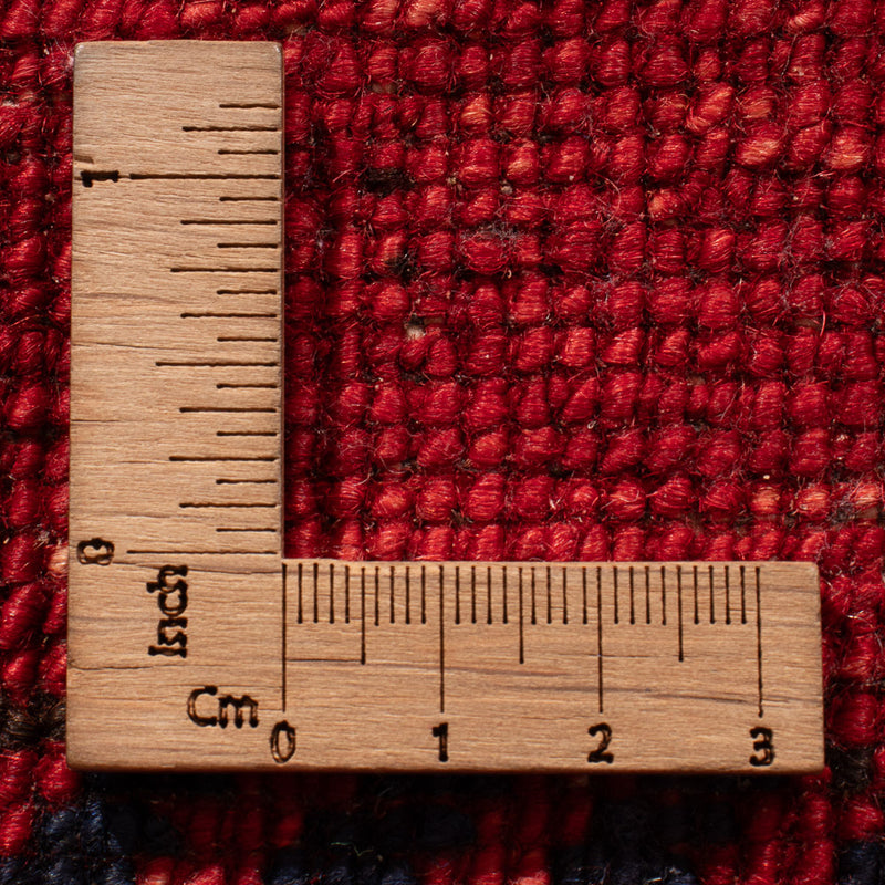 Loper Afghaans tapijt - Kunduz - 260 x 83 cm - rood