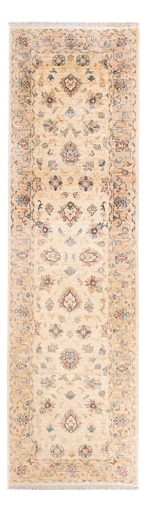 Loper Ziegler tapijt - 287 x 87 cm - beige