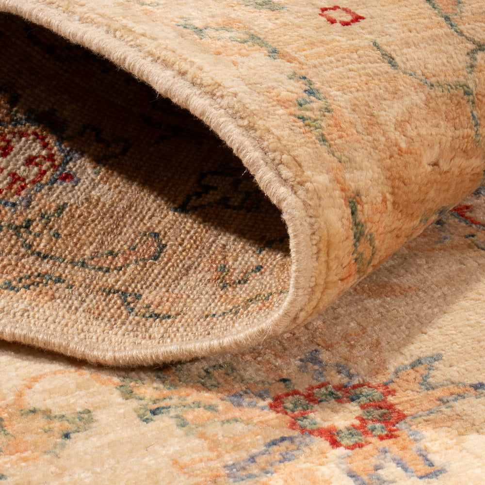 Loper Ziegler tapijt - 287 x 87 cm - beige