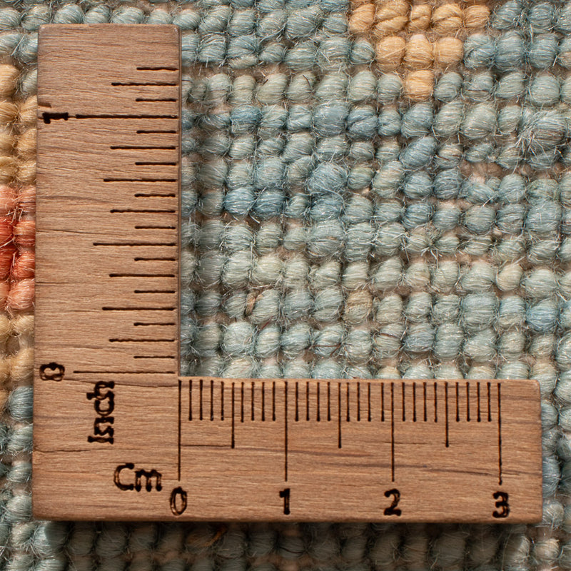 Loper Ziegler tapijt - 234 x 64 cm - blauw