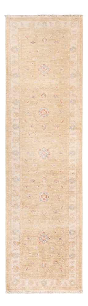 Loper Ziegler tapijt - 297 x 81 cm - licht beige